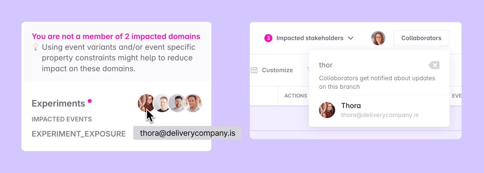 Changes impacting stakeholders that you're not a part of